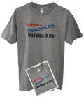 short sleve t-shirt camiseta gris